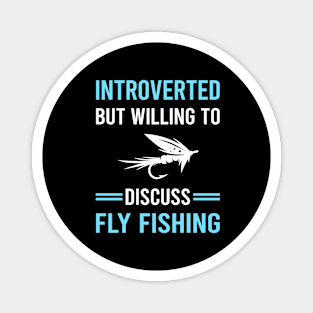 Introverted Fly Fishing Magnet